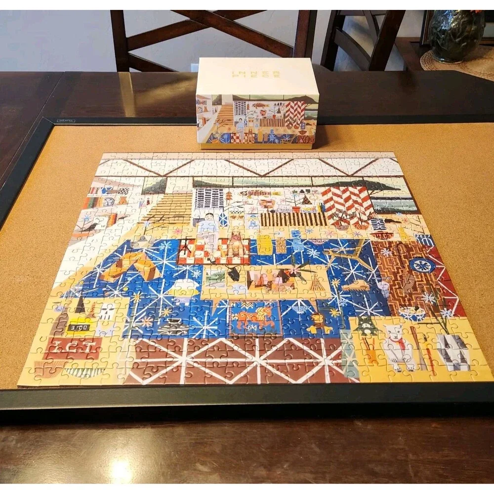 Inner Piece 500 Pc Puzzle Matte Finish, with Reusable Pouch, Art by Andrew Watch